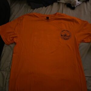 Orange Graphic Men's T-Shirt